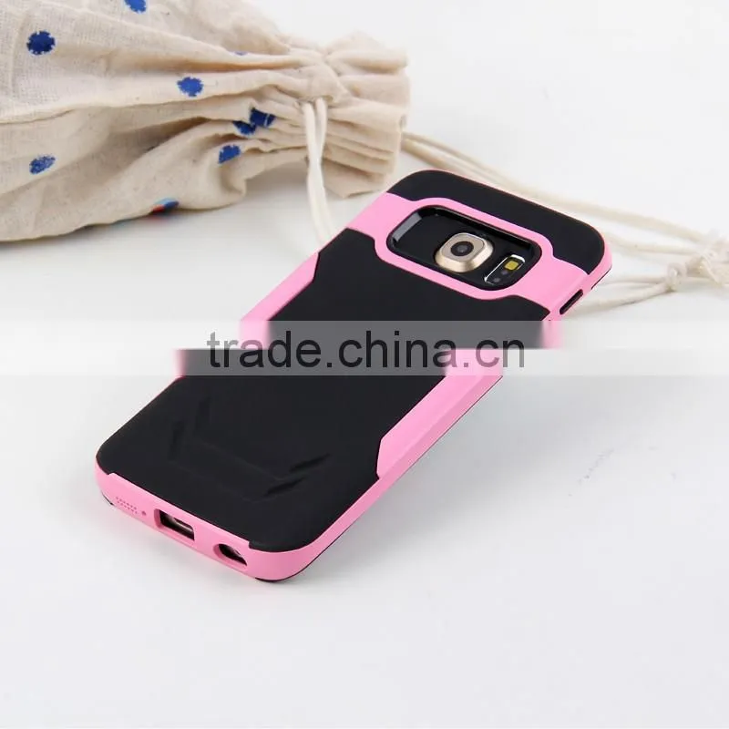 New Factory Price Hybrid Armor Double Color Phone Case For Samsung Galaxy S7