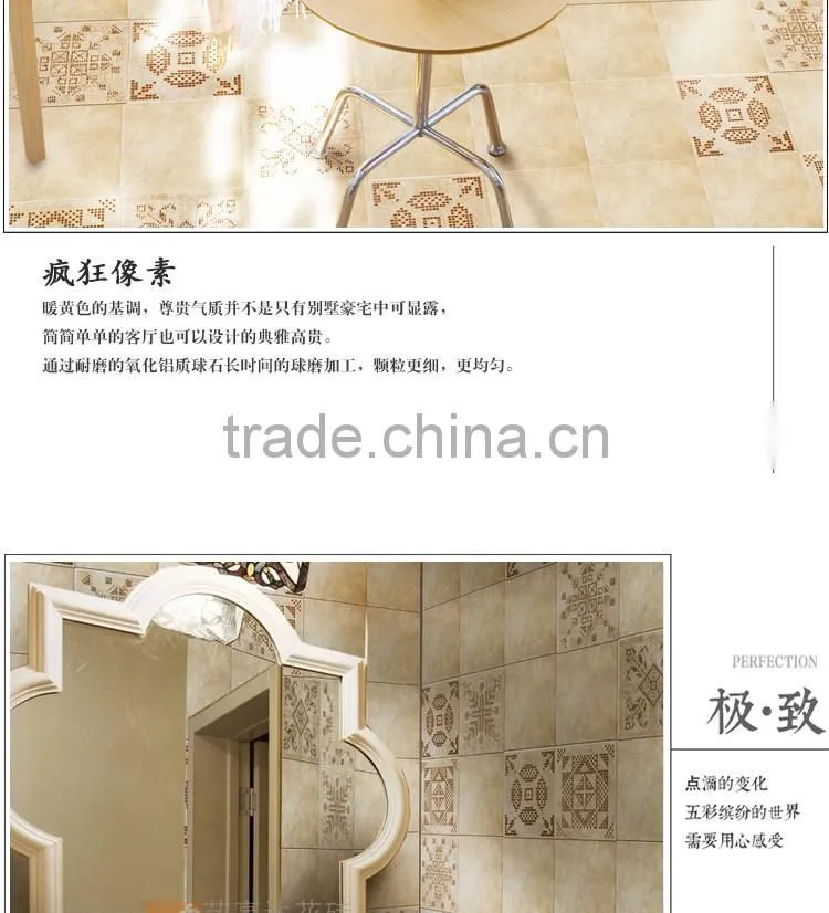 customized 200x200mm kitchen tile porcelain rustic glazed wall floor tile