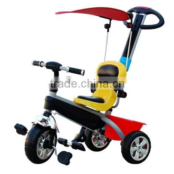 3 in 1 High quality Kid's smart trike,baby tricycle,children toy tricycle