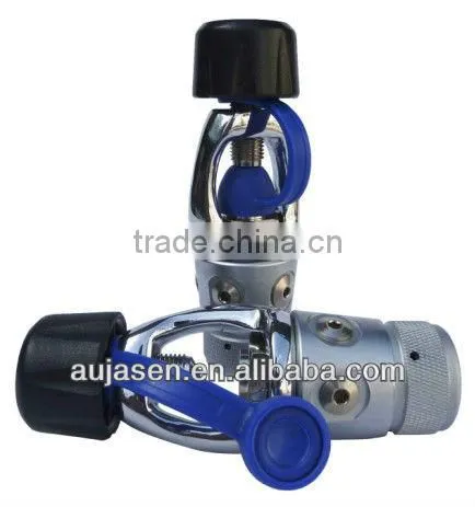 Balance first stage regulator for scuba diving