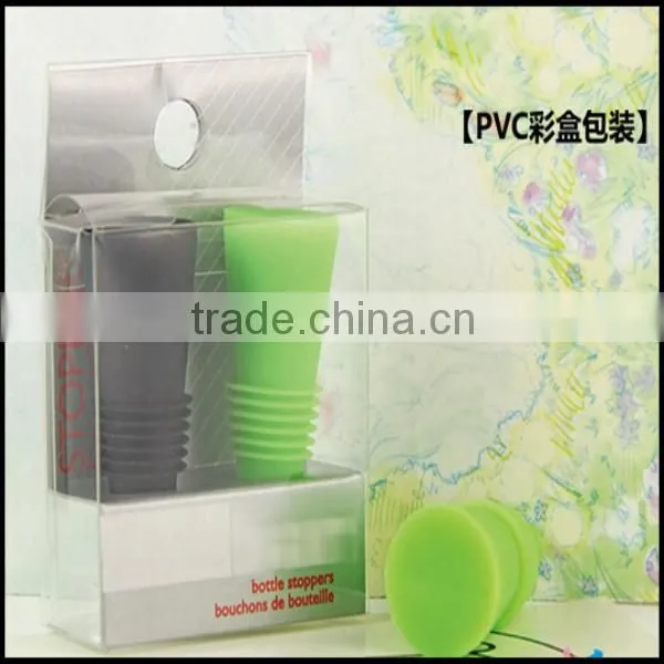 HOT sell silicone wine bottle stopper and pourer