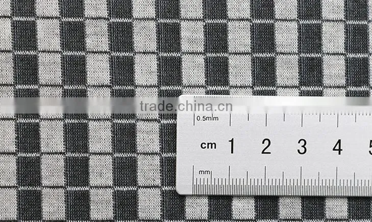 Polyester/viscose printing knitted air layer fabric