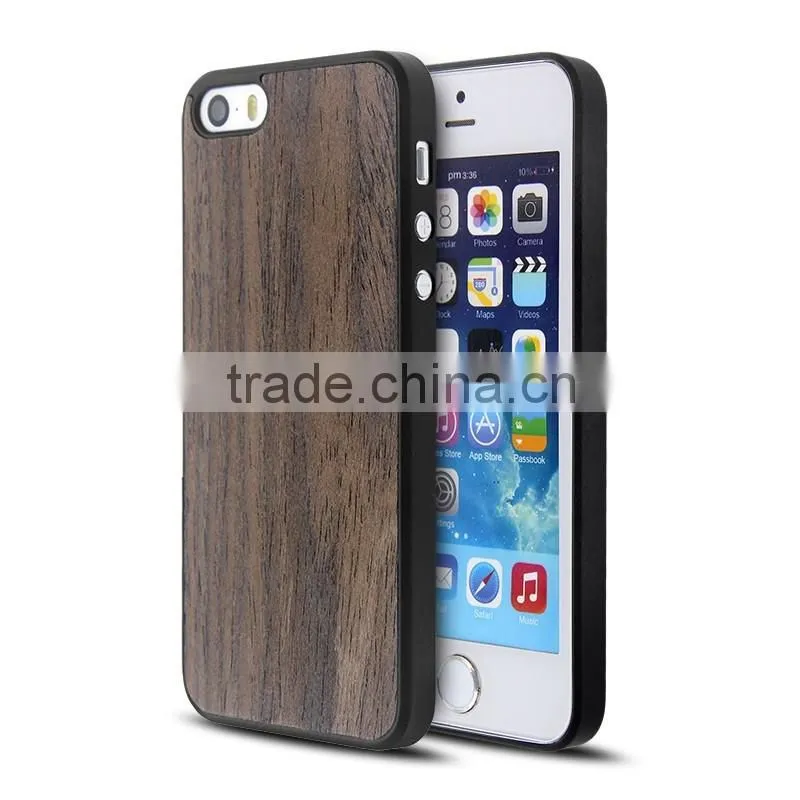 Latest new products wood case for iPhone 5/5S, for iPhone SE wood cover