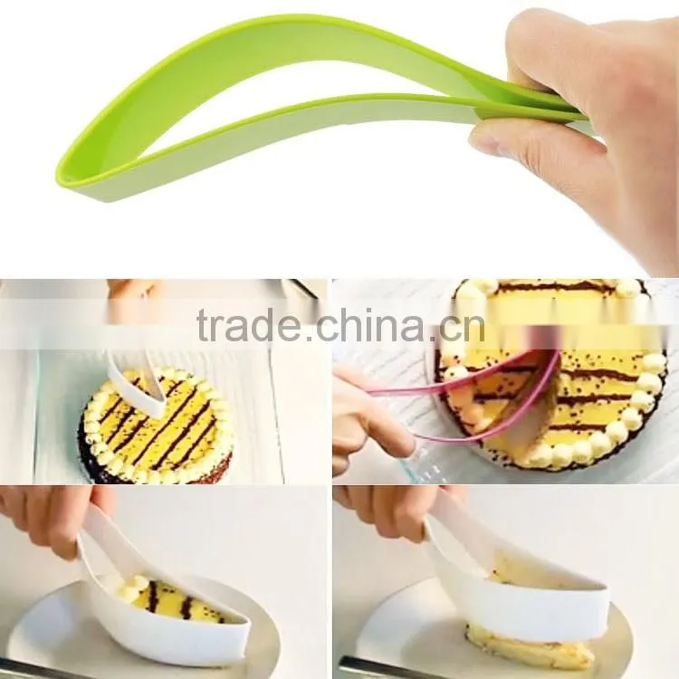 wholesale custom colorful plastic The cake divider knife