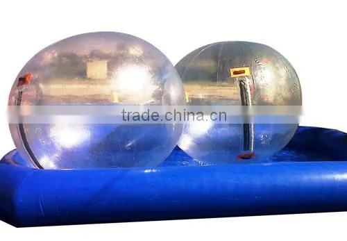 inflatable water walking balls with pool,floating water pool ball,human water bubble ball