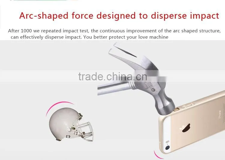 2016 popular Case for samsung galaxy S6 edge aluminum bumper case for Samsung metal cell phone case