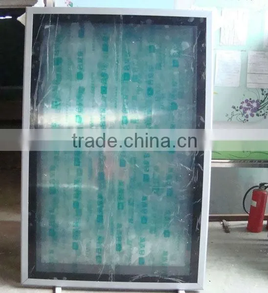 2016 stainless steel scrolling light box outdoor