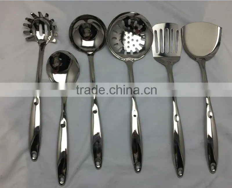 STAINLESS STEEL SLOTTED SKIMMER STRAINER SIEVE SPATULA KITCHEN UTENSIL SPOON