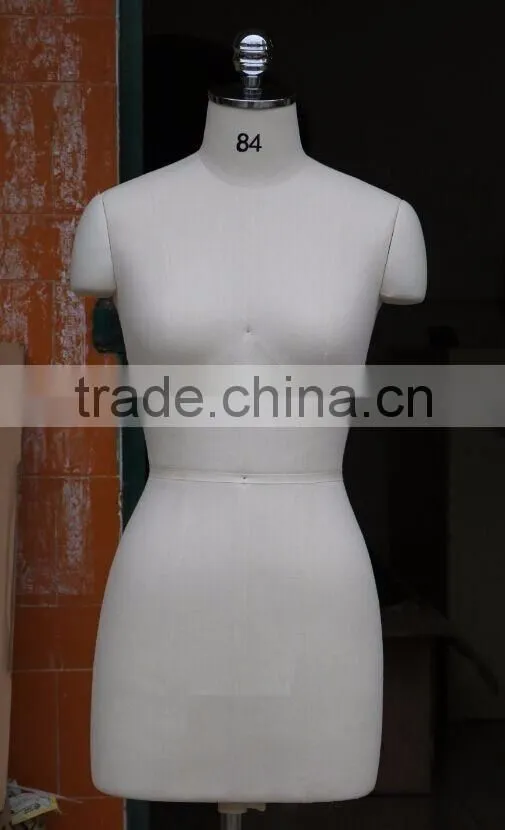 mini half scale bust dress form mannequin