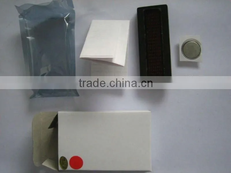 Club used LED mini name badge,led name badge b1236