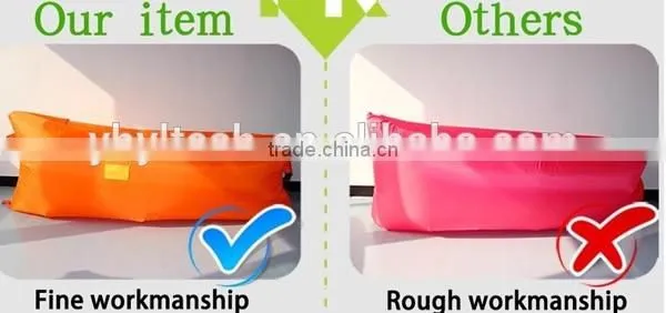 fabric material and living room furniture sofa bed inflatable sleeping nylon 210T material inflatable air sofa