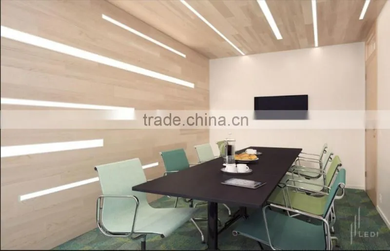 25w High Lumen Aluminum Pendant LED Linear Light 110lm/w Led Suspended Light