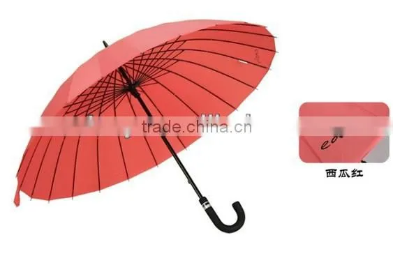 24 ribs Japanese straight umbrella