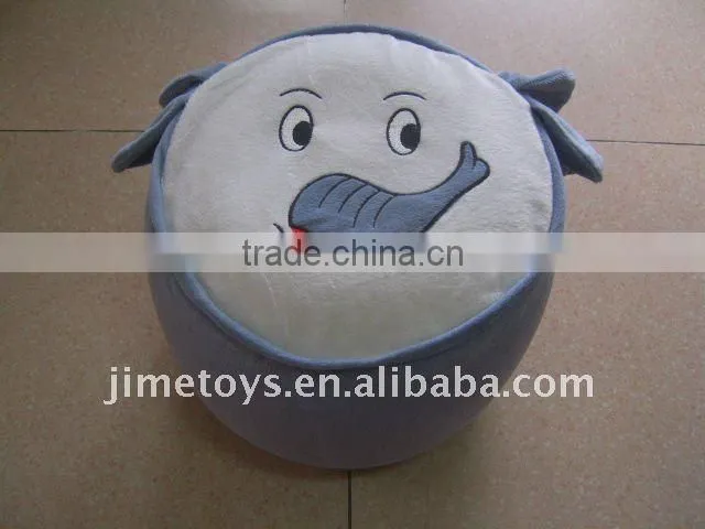 JM7156 plush inflatable stool for children