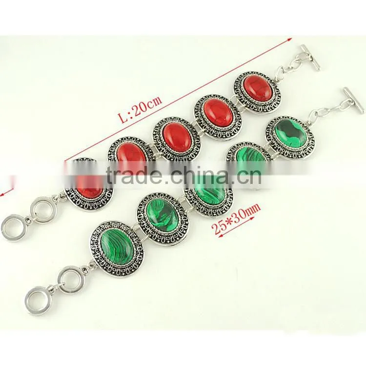 genuine green stone bracelets, red stone bracelet