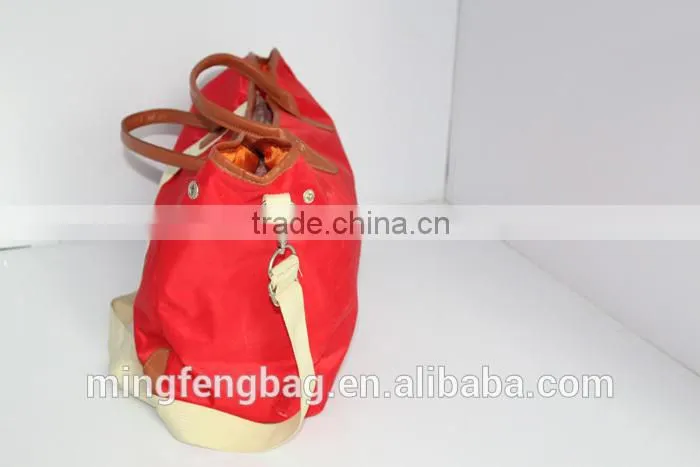 Wholesale Costom High Quality Fashionable Waterproof 600D Oxford Tote and Shoulder Women Bag