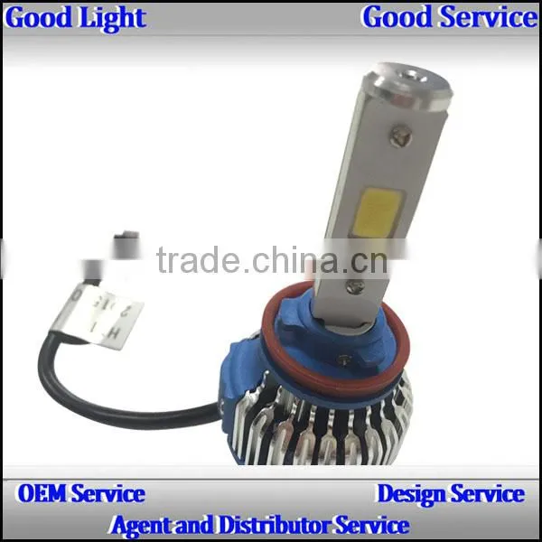 2016 high power 2.04A car motorcycle led headlight 24w led headlight H11