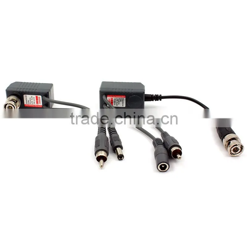 Hot Sale Video Balun for CCTV System Surge Protection ESD Anti-jammingYJS-213AVP