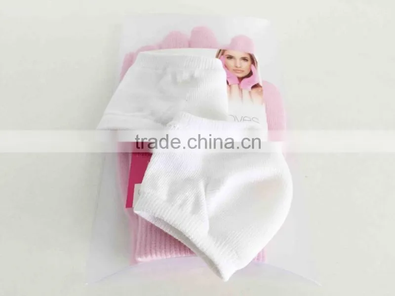 Moisturizing cooling gel heel socks soften dry skin gel socks