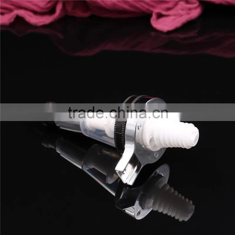 bulk perfume canning bottle and pump device