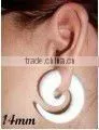 Acrylic Ear Horn Spiral, Ear expander,body jewelry