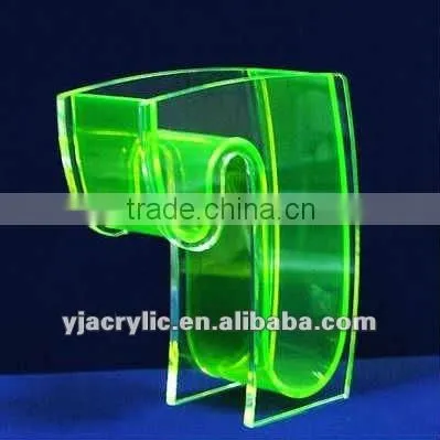 colored acrylic vase
