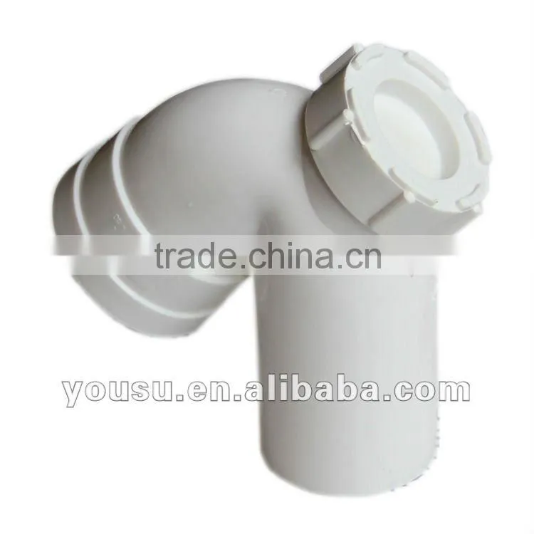 Drainage Fittings: Trap with cleanout