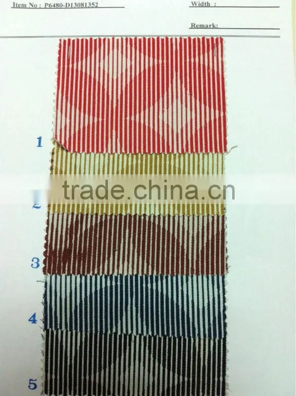 cotton spandex denim printed fabric:P6480-13081352