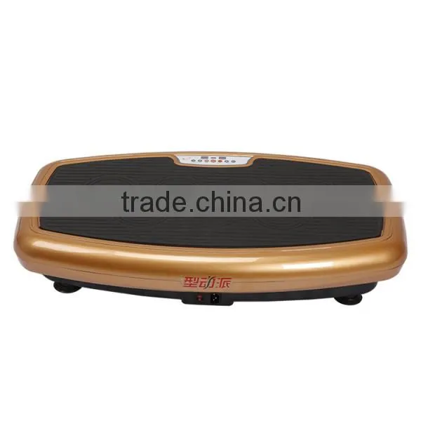2015 New ultrathin body slimmer home use oscillating vibration plate vibro telero oscilado plato crazy fit massage