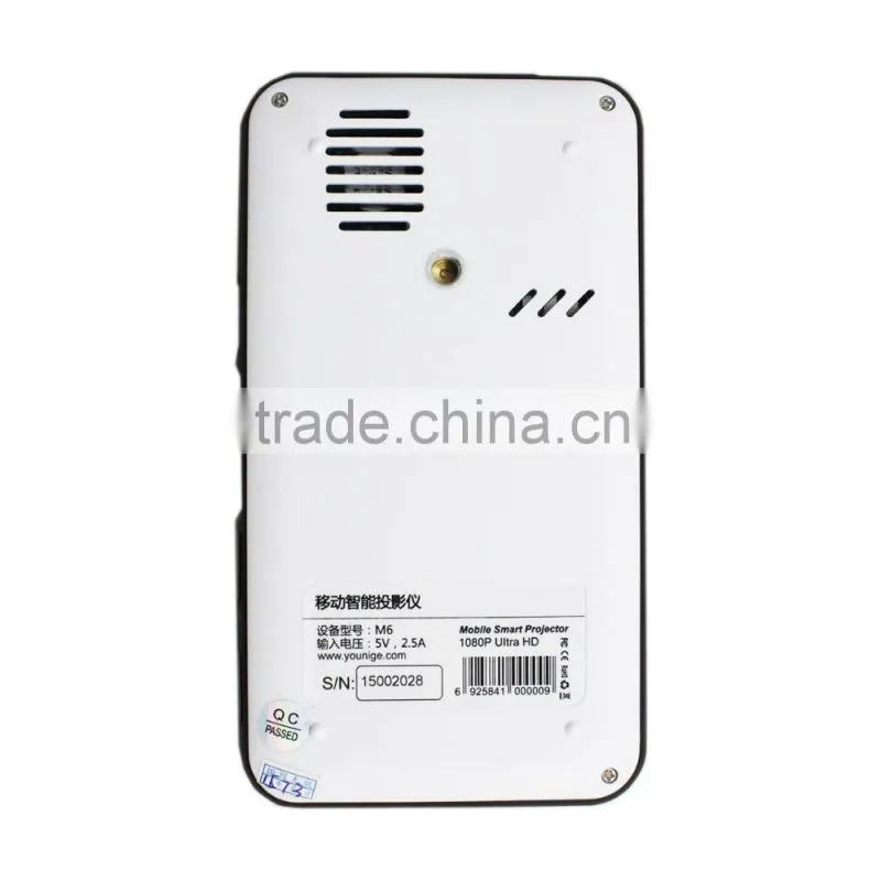 Led projector smart mini projector android Cortex-A7 CPU with up to 1.2GHz