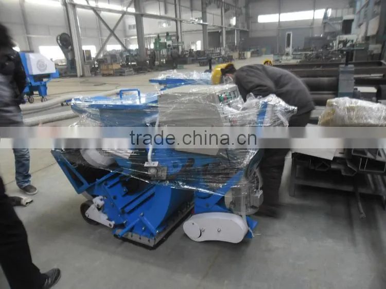 Concrete shotblast machine