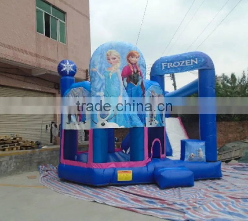 Hot princess inflatable combo bouncer
