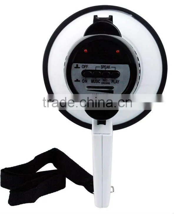 Ole football speaker.10W portable megaphone with ole Music