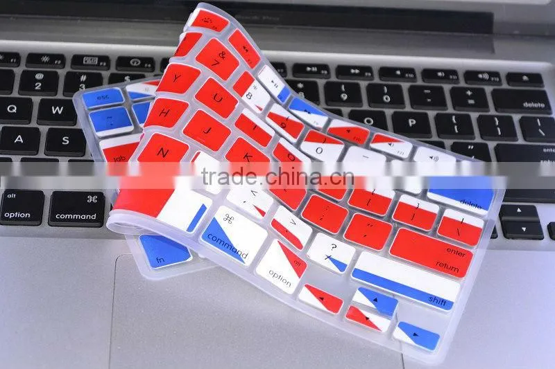 wholesale laptop UK flag keyboard cover for mac book pro retina