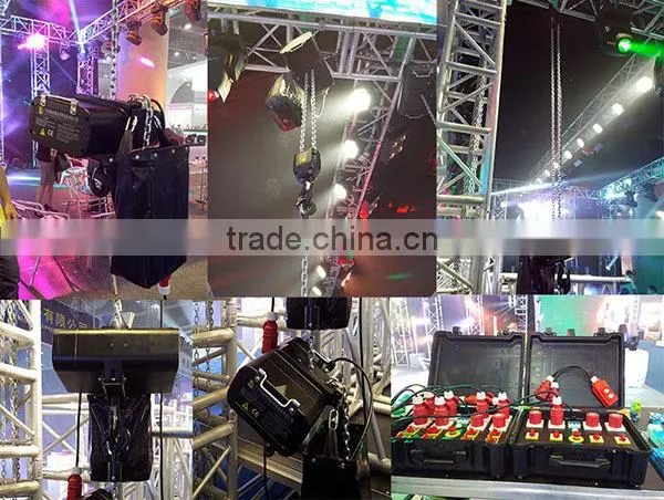 Coreat 1 ton 2 ton New Year Concert Material Equipment Lifting Electric Hoist 220V 380V 415V