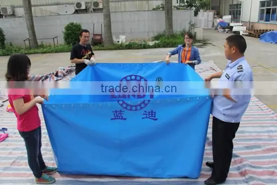 Easy installation inflatable pe swimming pool plastic covers