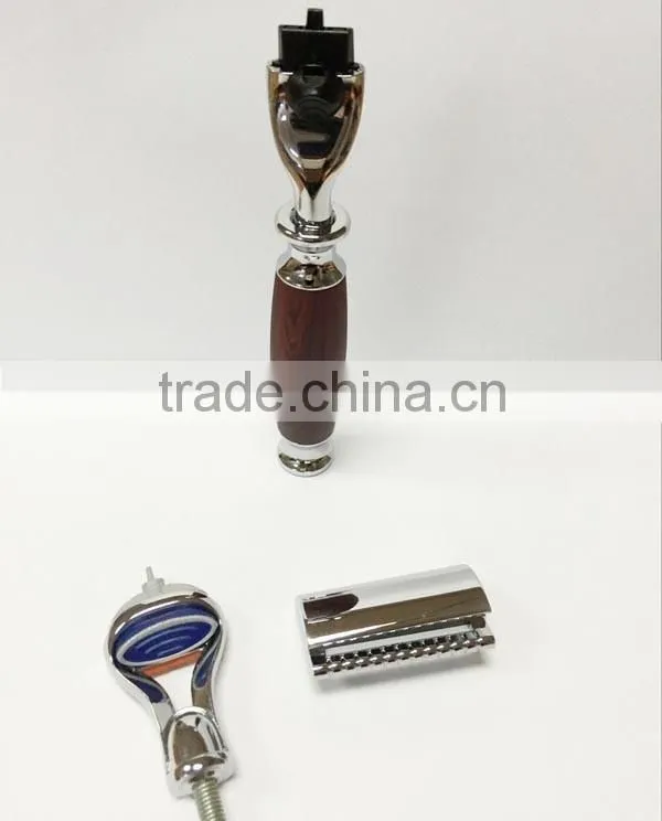 razor barber wood