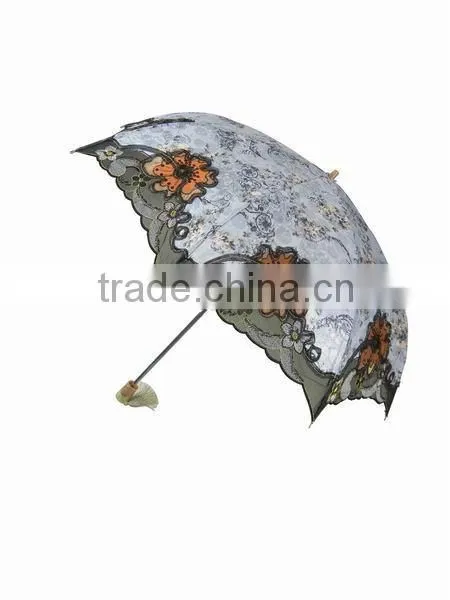 2 folding UV umbrella for women