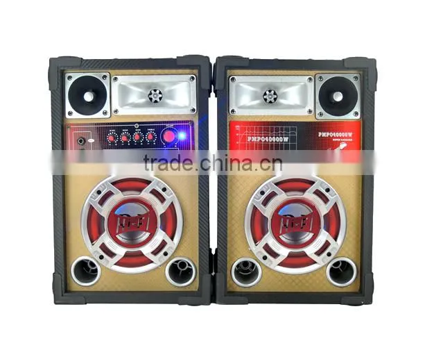 karaoke usb with sound woofer power pro audio speakers