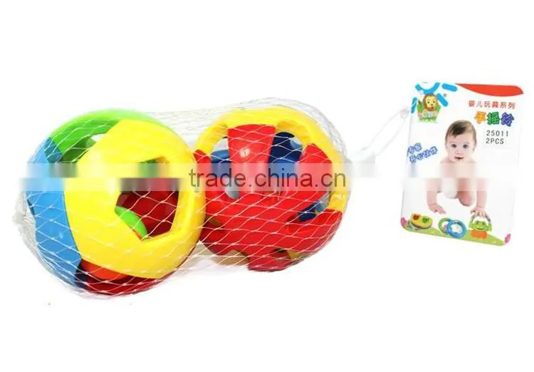 plastic rattle ball