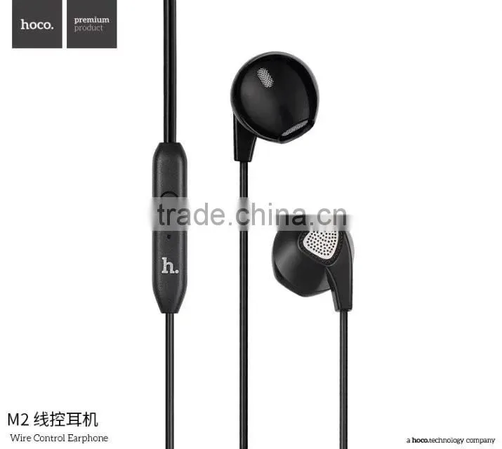 HOCO M2 Wire Control Earphone For iPhone and Android Phone