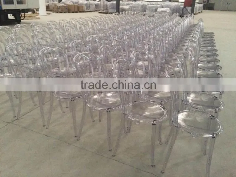 New model clear resin thonet chair