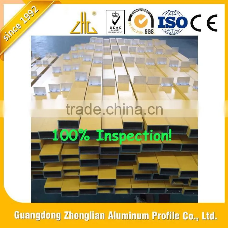 Wow!! Powder coated aluminium rectangular section , aluminium pipe factory , aluminium oval tube , aluminium tube for Australia