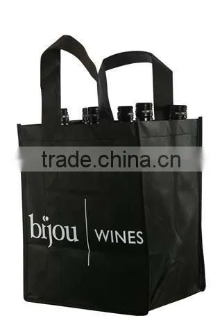 Promotional Black wine Bag(2W-1952)