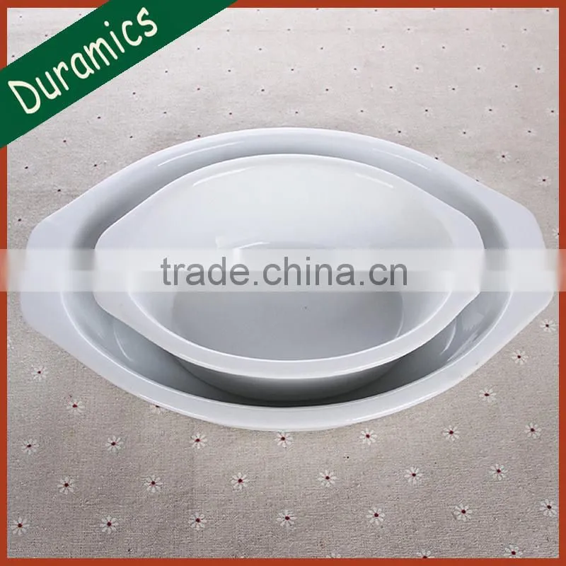 Promotional baking dish porcelain oval dish
