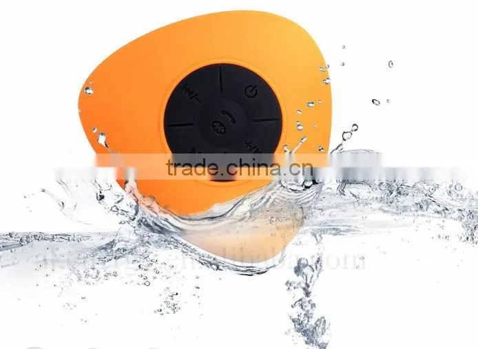 Hot-selling Wireless Waterproof Bluetooth Speaker Suction-cup