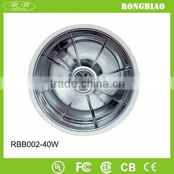 General Purpose Recessed 5000K 85-277V Polycarbonate Cover 40W Induction Ceiling Light Round