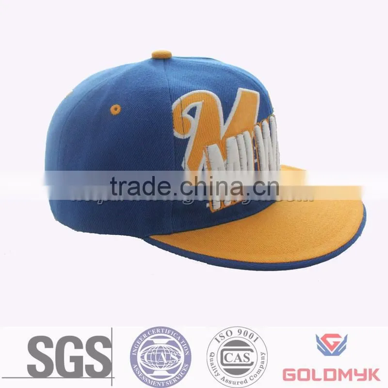 Great quality acrylic snapback cap,wholesale cap,fitted cap