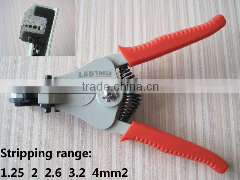 Cable stripping application for cable wire 1.25-4.0mm2, stripping tool LS-700C cable stripper