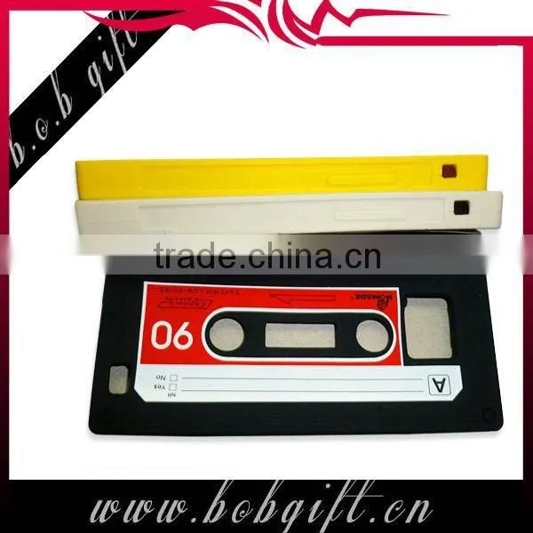 Silicone audio cassette cases wholesale for galaxy s2